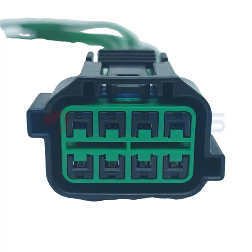 Waterproof Wir Headlight Wiring Plug Sealed Wire Connector for Hyundai Kia 8 Pin Female HP066-08021